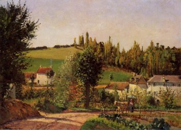 Camino de la ermita de Pontoise 1872 Camille Pissarro Pinturas al óleo